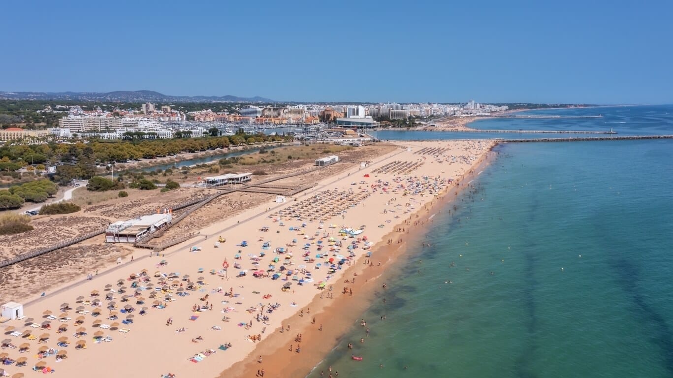 Praia da Rocha Baixinha in Albufeira